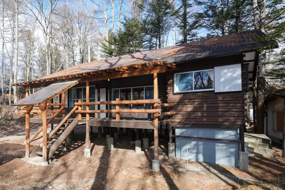 「アウトドアアトラクション北軽井沢」の外観