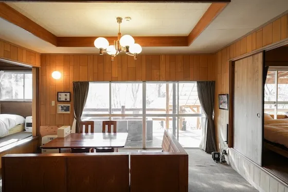 「アウトドアアトラクション北軽井沢」のリビング