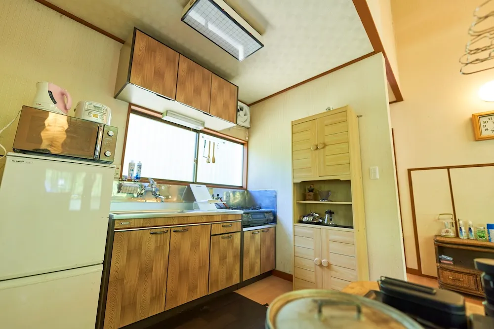 コテージのキッチン