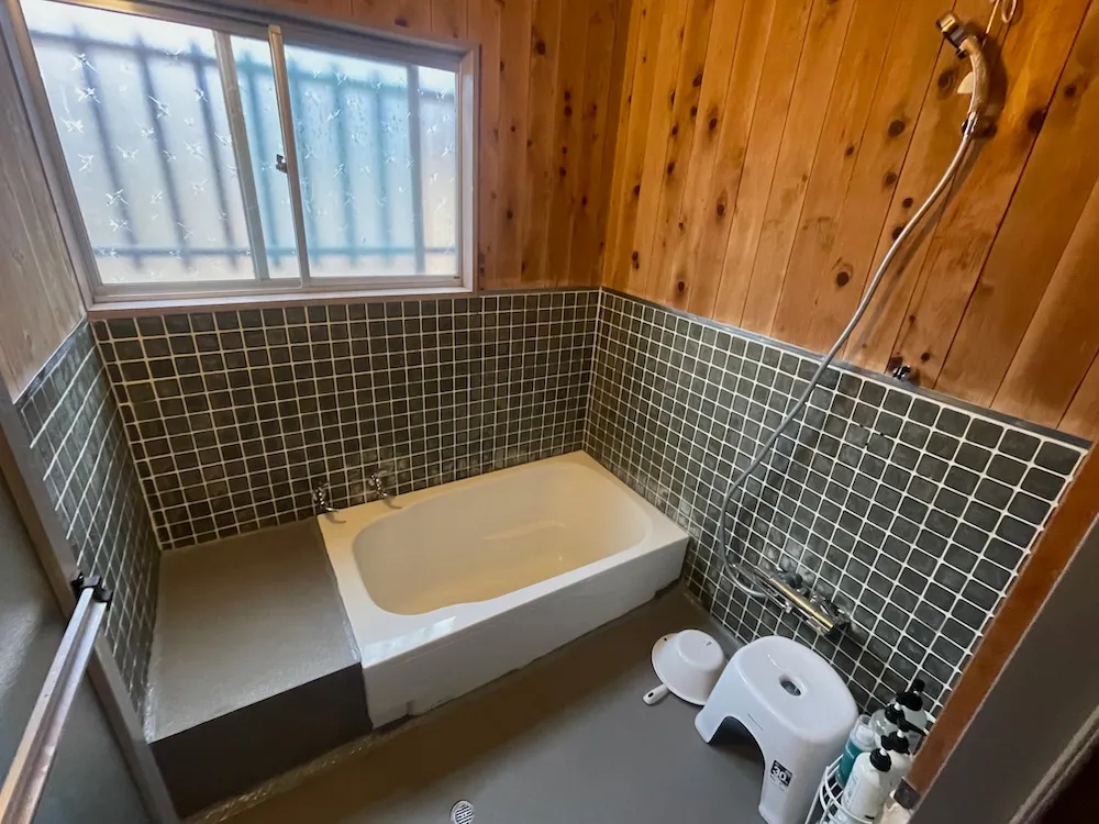 コテージの浴室
