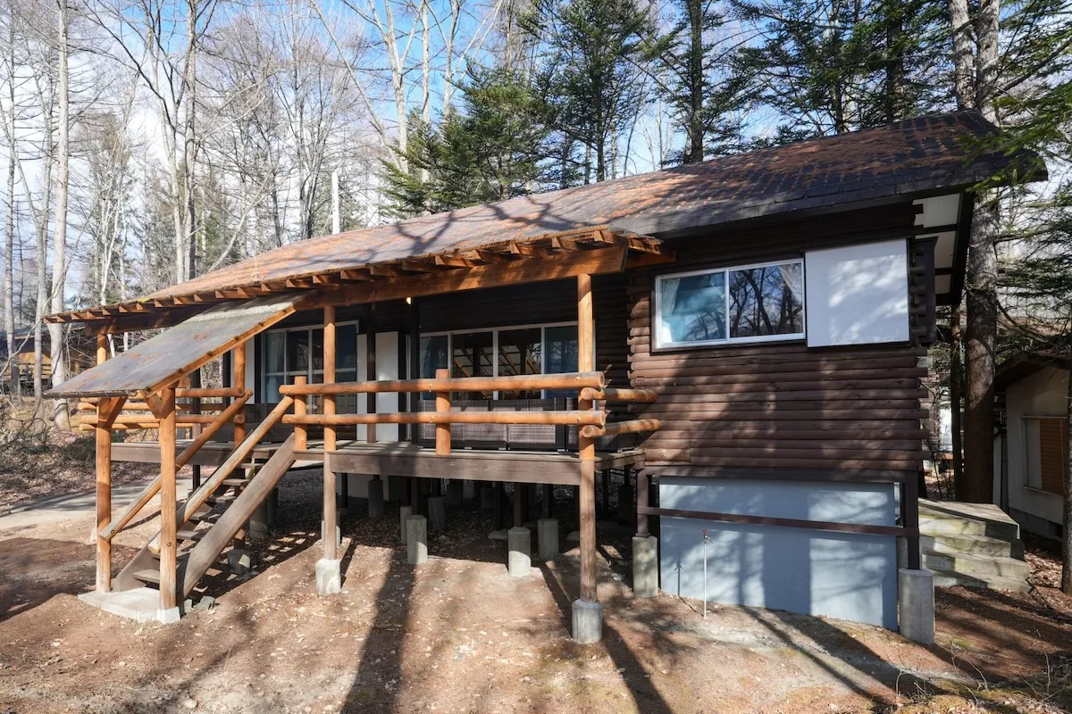 コテージの外観