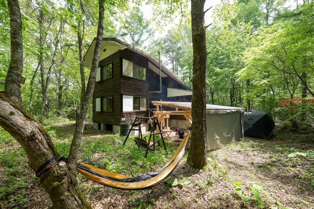 コテージの外観