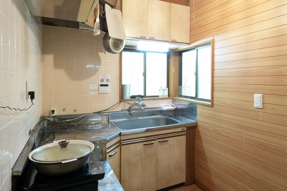 コテージのキッチン